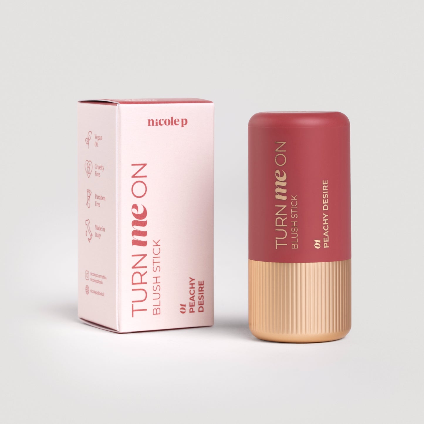 Turn Me On Blush Stick - 01 Peachy Desire