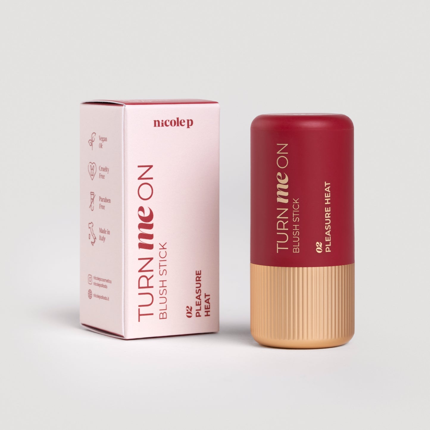 Turn Me On Blush Stick - 02 Pleasure Heat