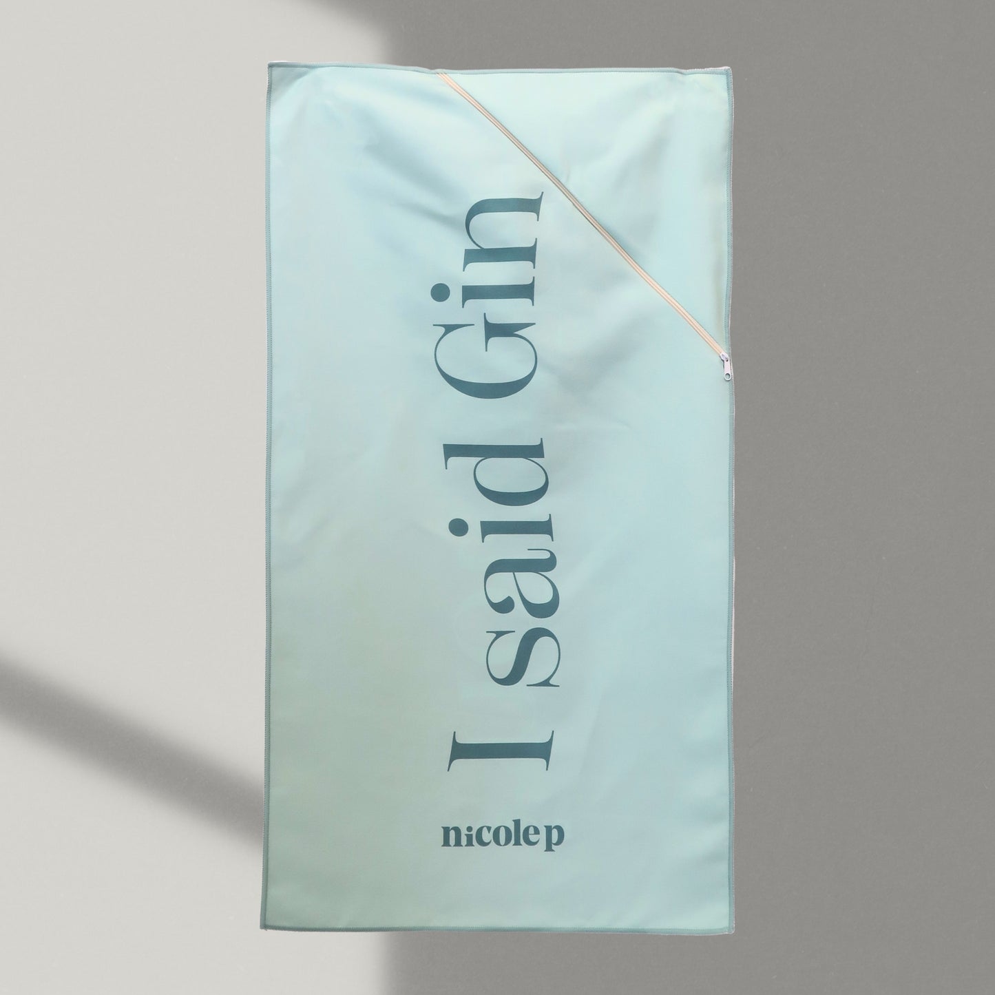 I Said Gin gym towel