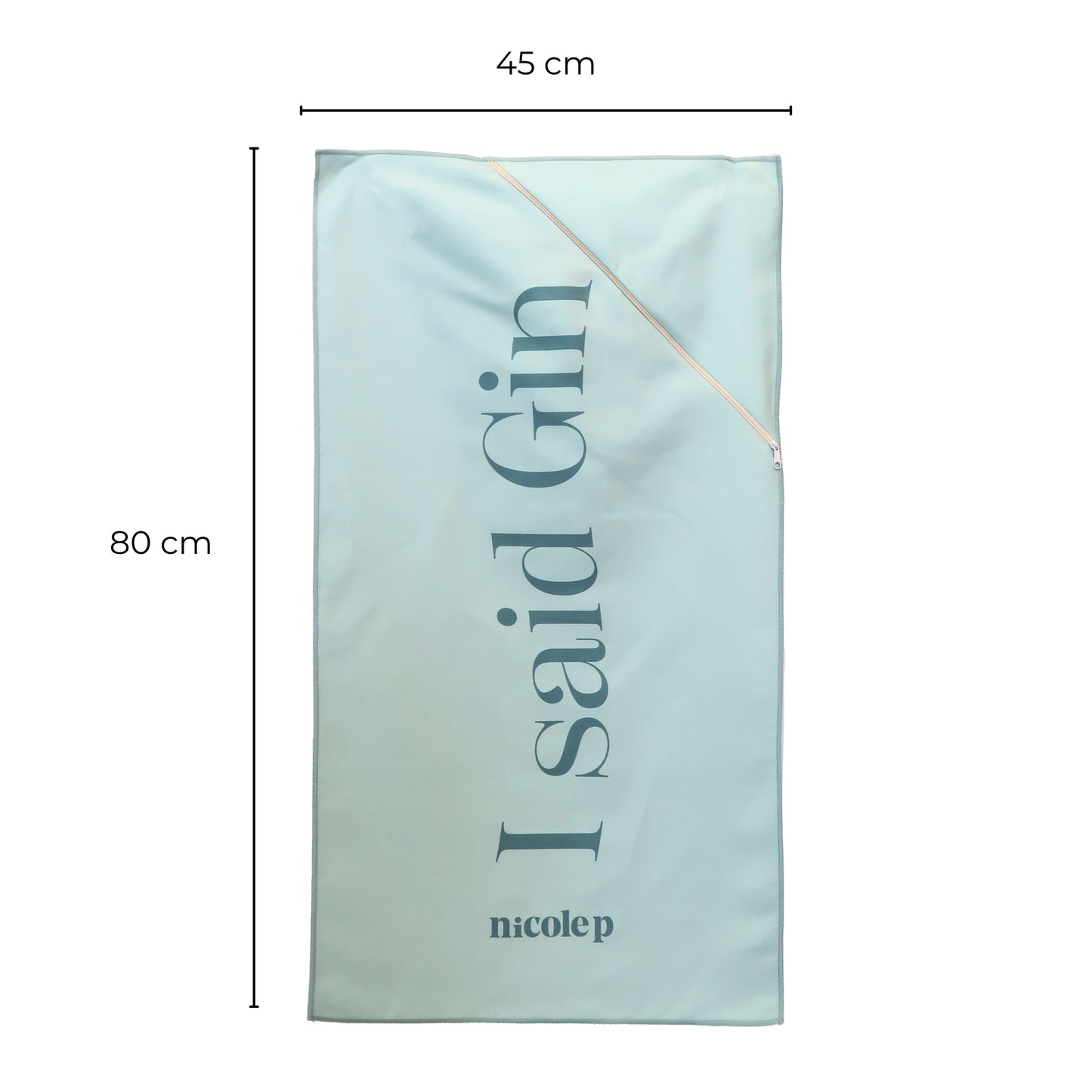 I Said Gin gym towel