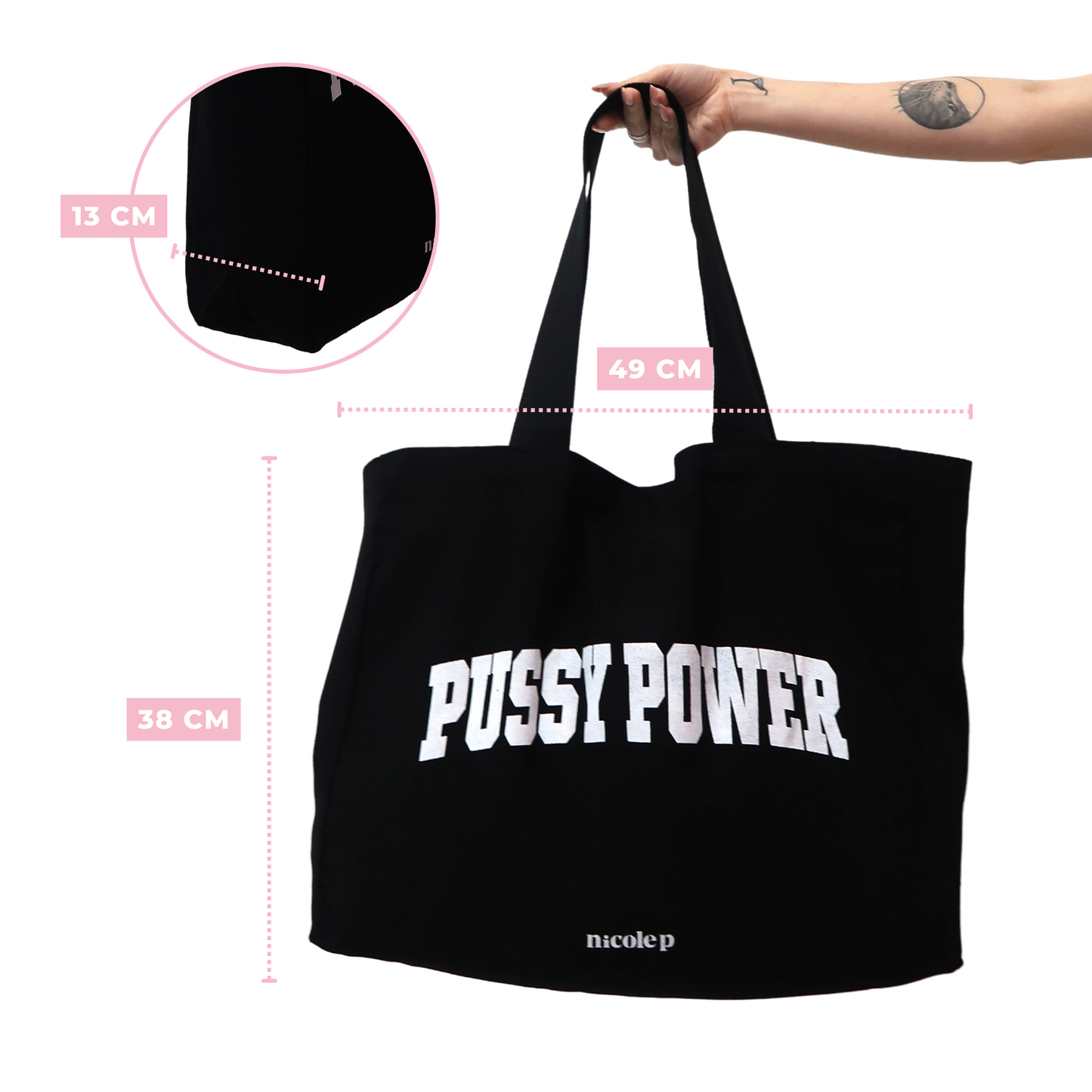 Tote Bag - Black College BIG