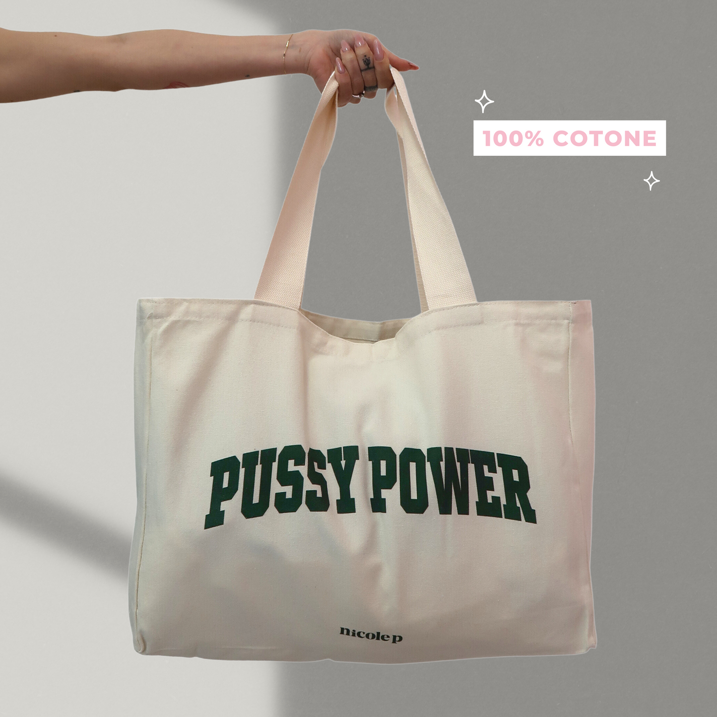 Tote Bag - Green College BIG