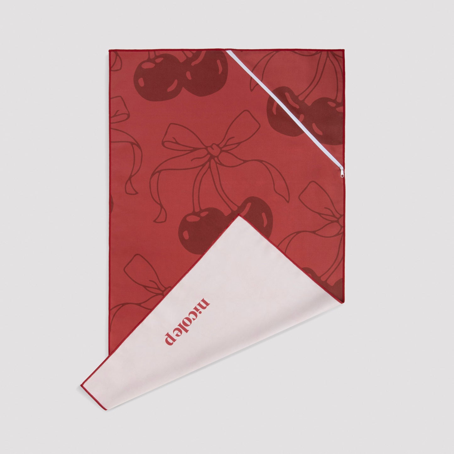 Gym Towel - Cherry