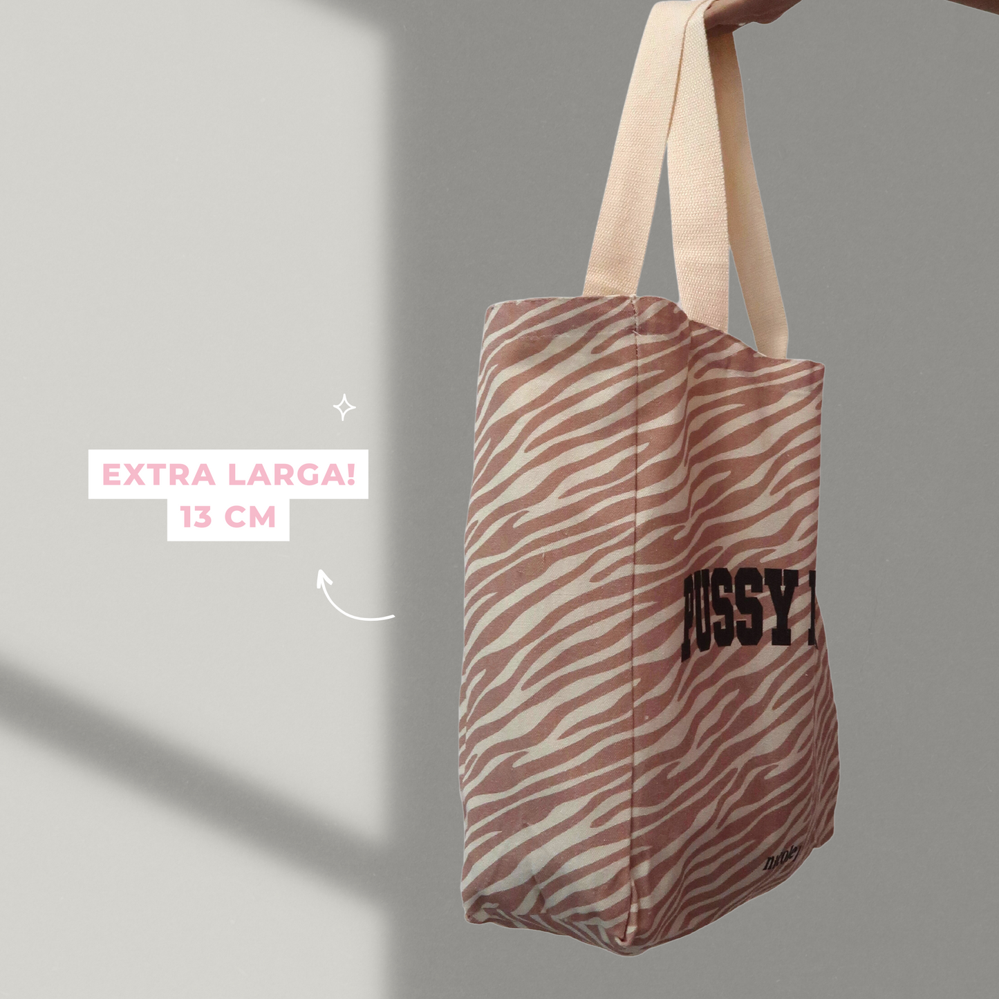 Tote Bag - Zebra College SMALL