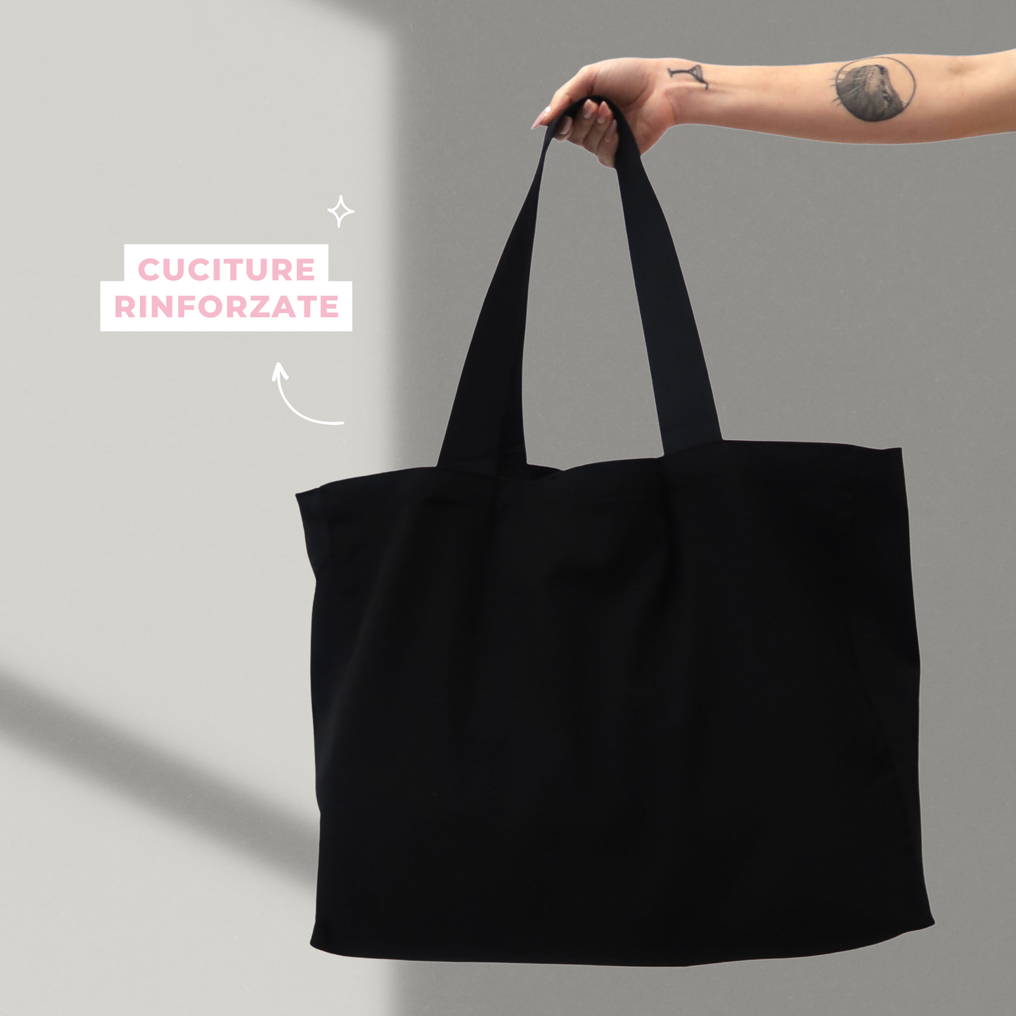Tote Bag - Black College BIG