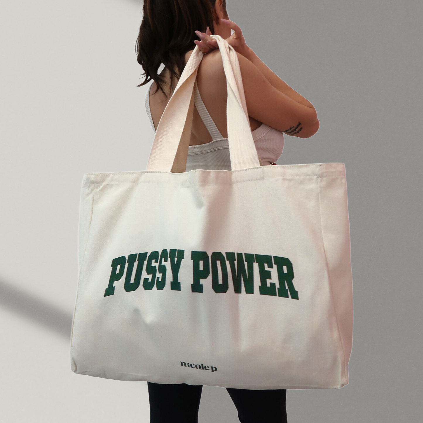 Tote Bag - Green College BIG
