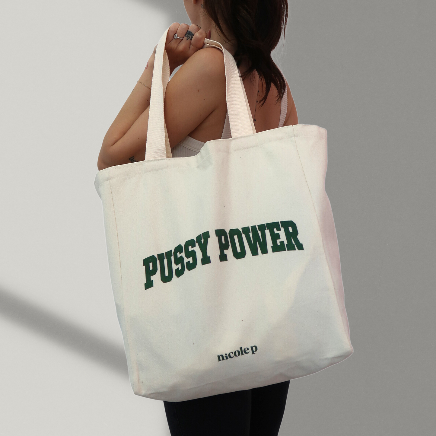 Tote Bag - Green College SMALL