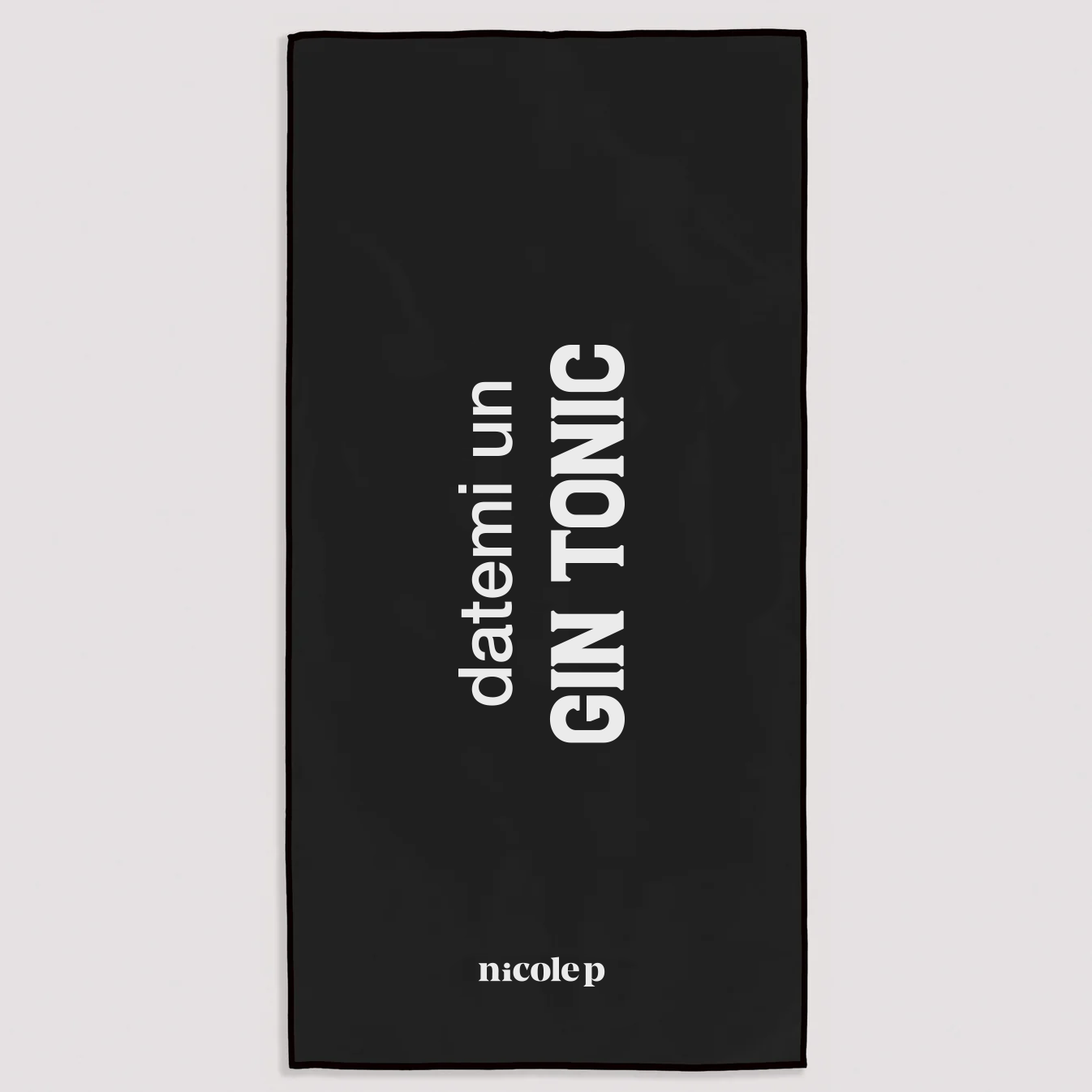 Beach Towel - Gin Tonic