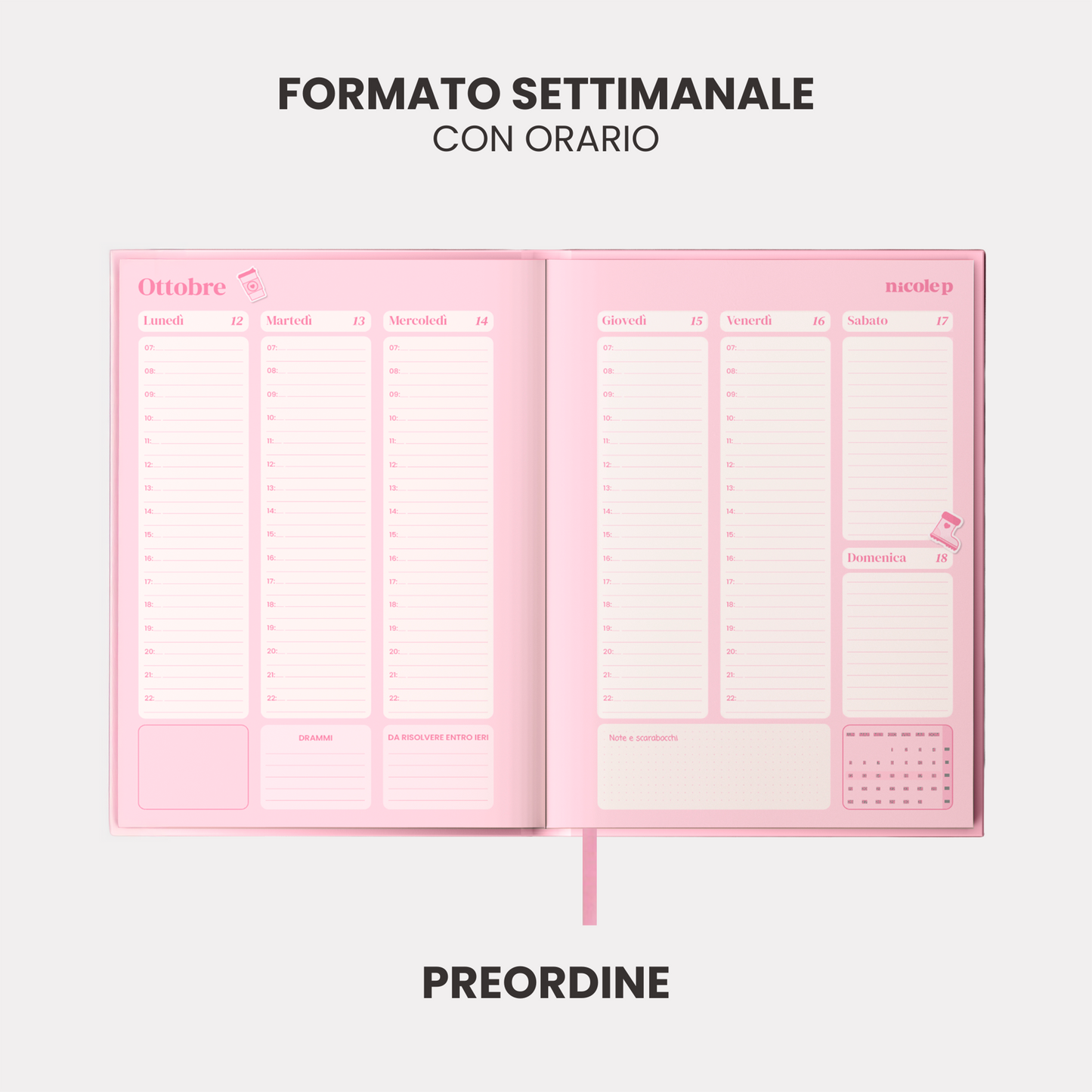 PREORDINE - Life Planner 2026