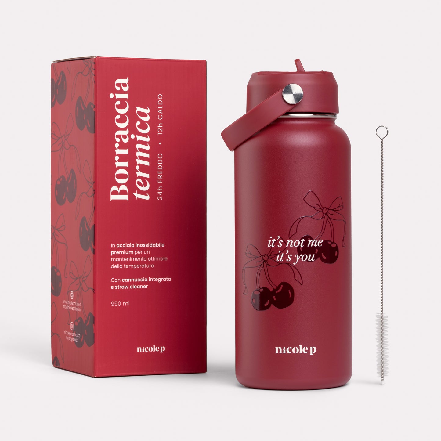 Borraccia Termica - Cherry