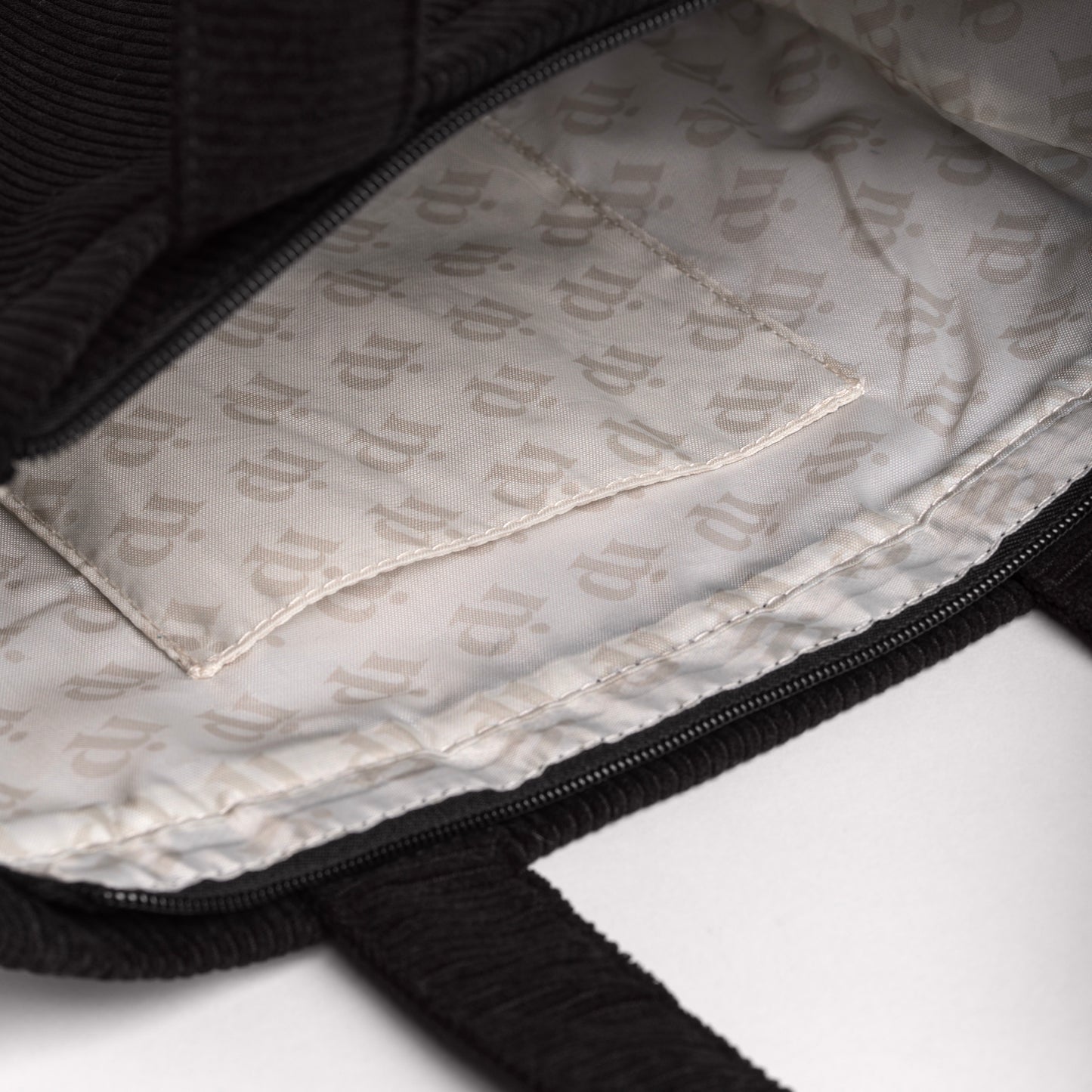 Corduroy Bag - Black