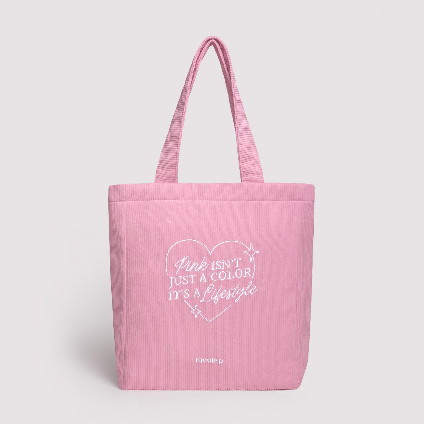 Corduroy Bag - Pink