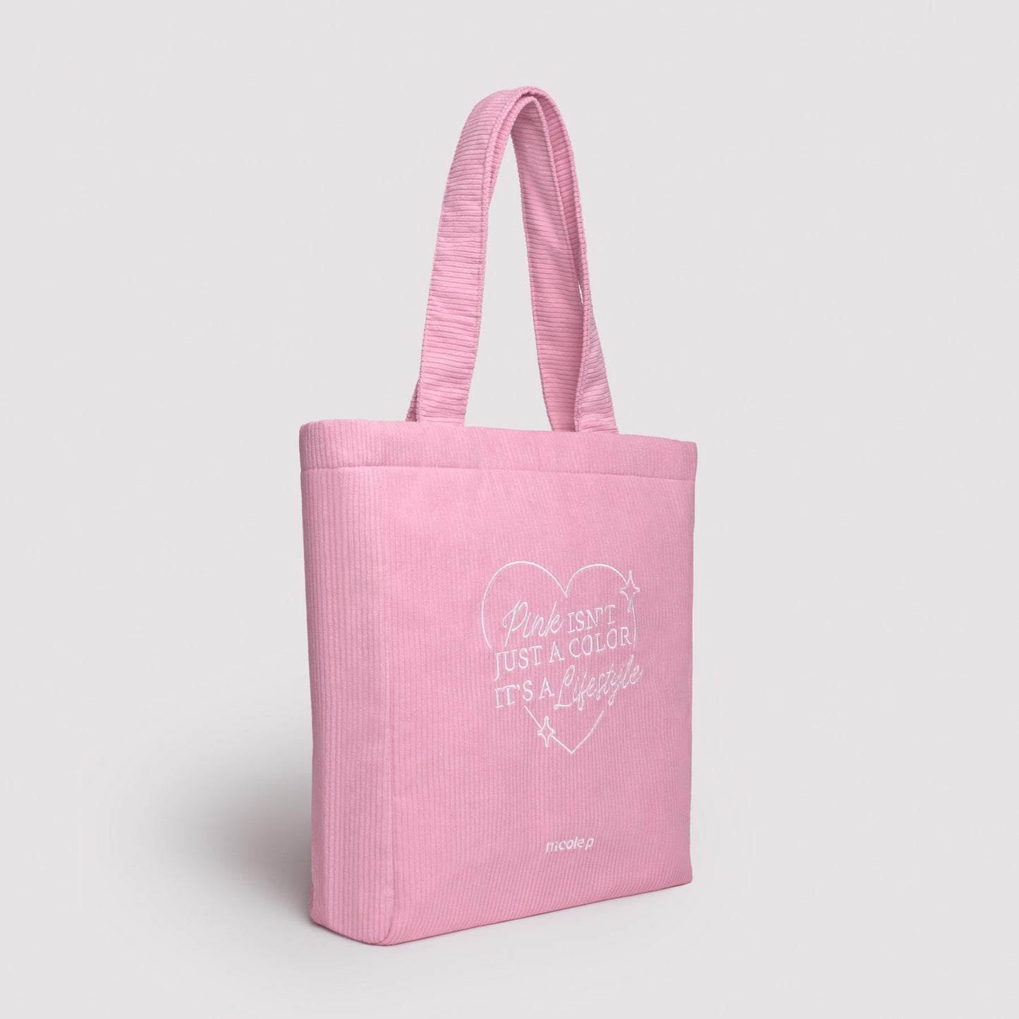 Corduroy Bag - Pink