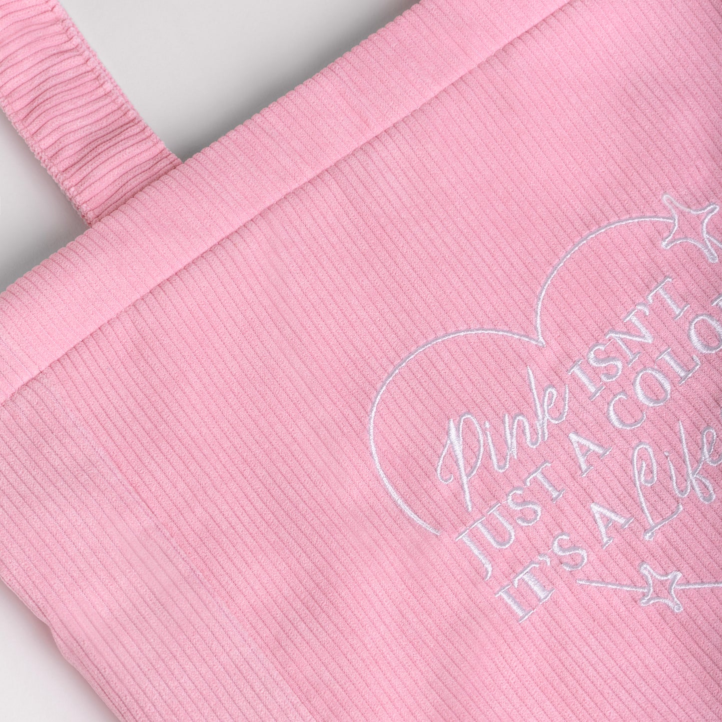 Corduroy Bag - Pink
