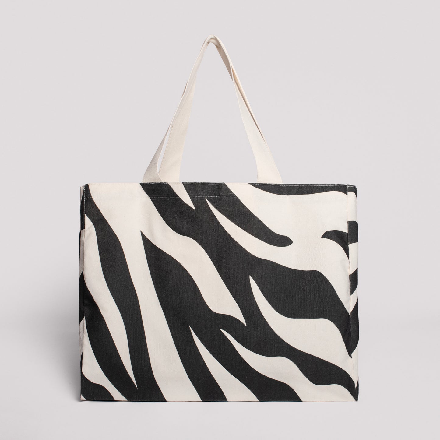 Tote Bag - Work Hard Zebra BIG