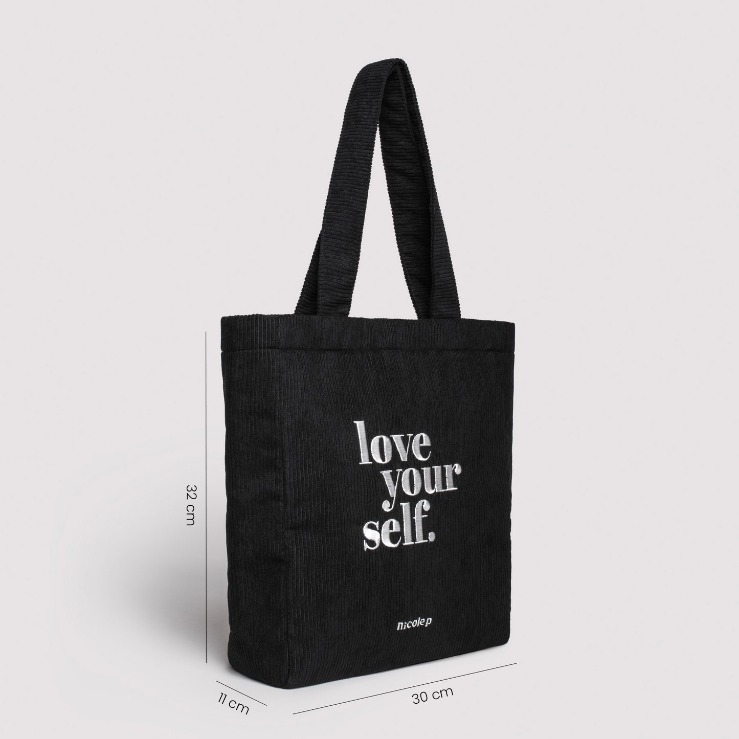 Corduroy Bag - Black