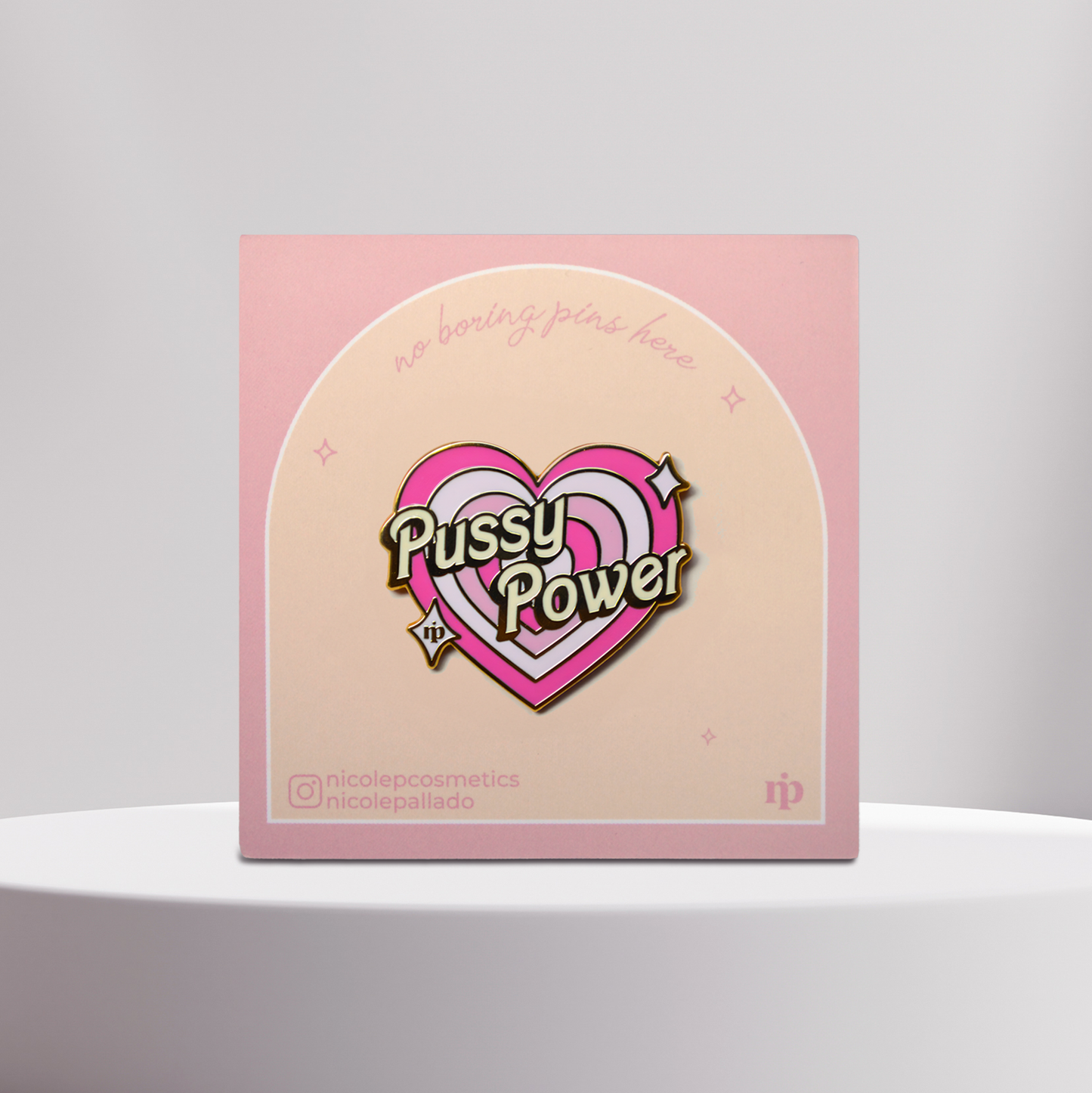 Pin - The superpower heart