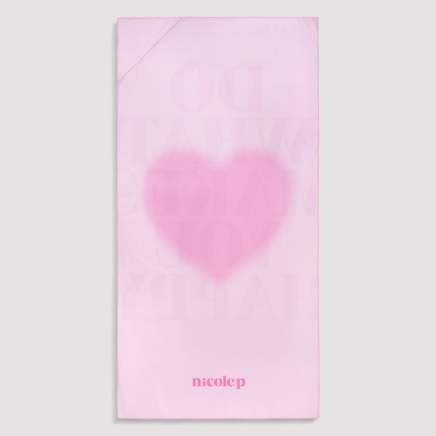 Beach Towel - Happy