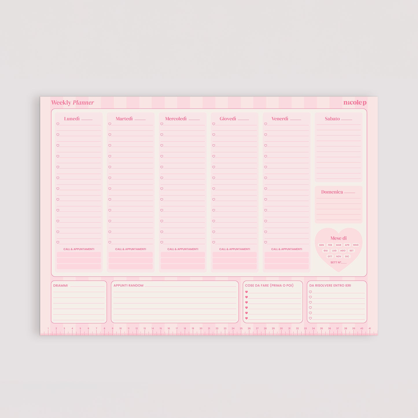 Weekly Planner
