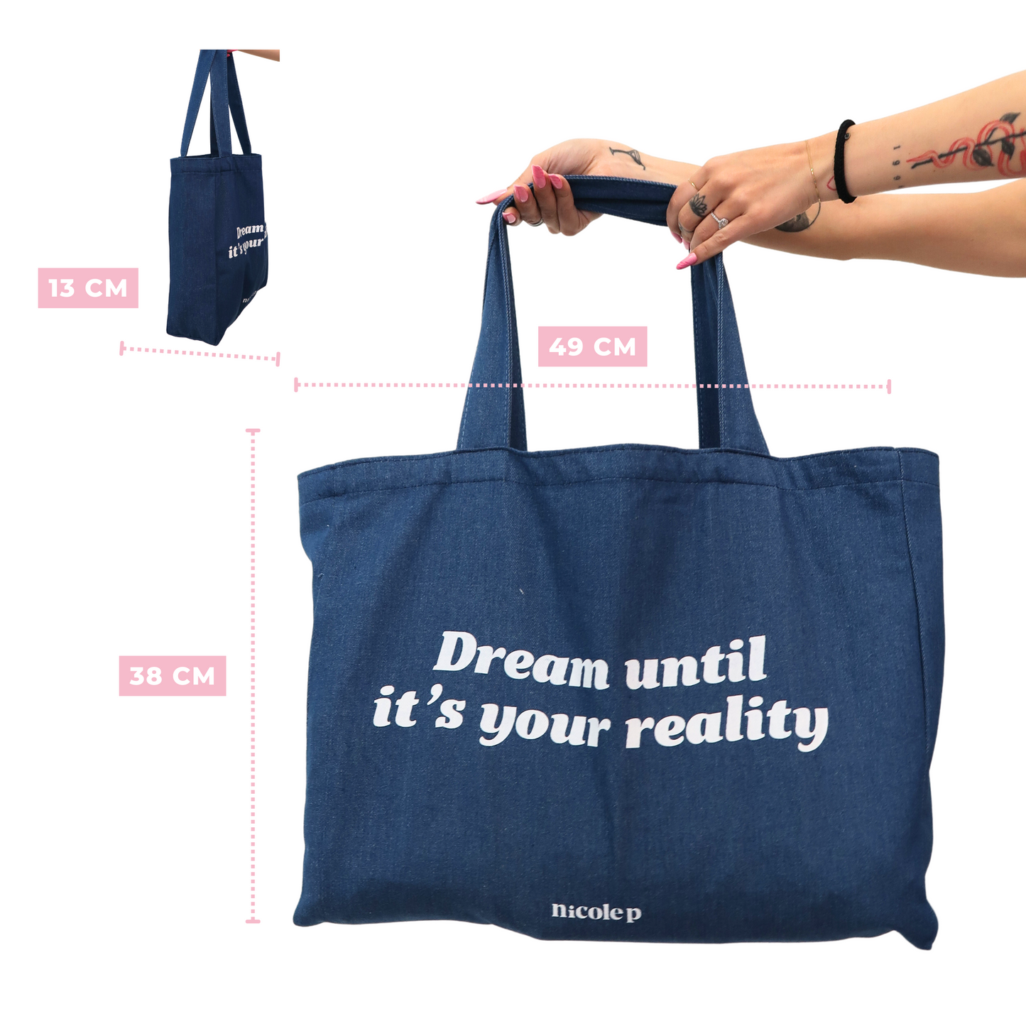 Tote Bag - Jeans Mood BIG