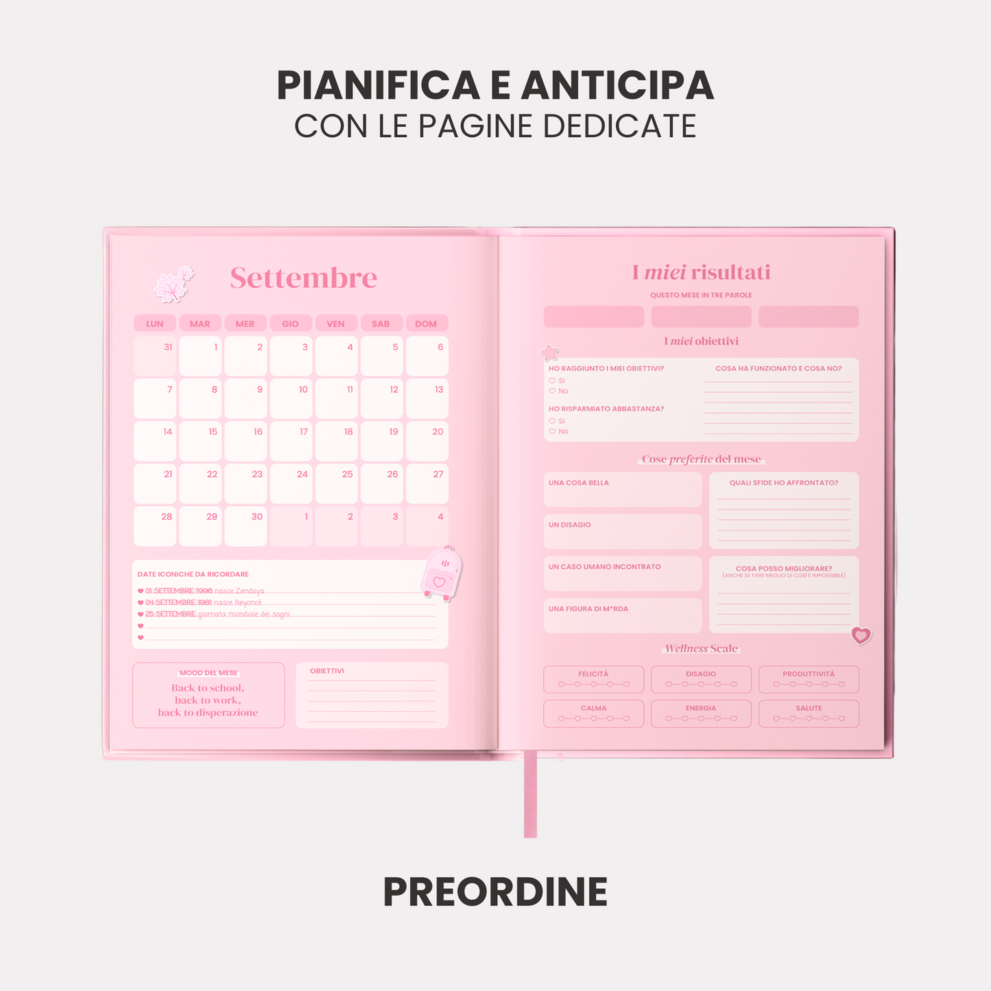PREORDINE - Life Planner 2026