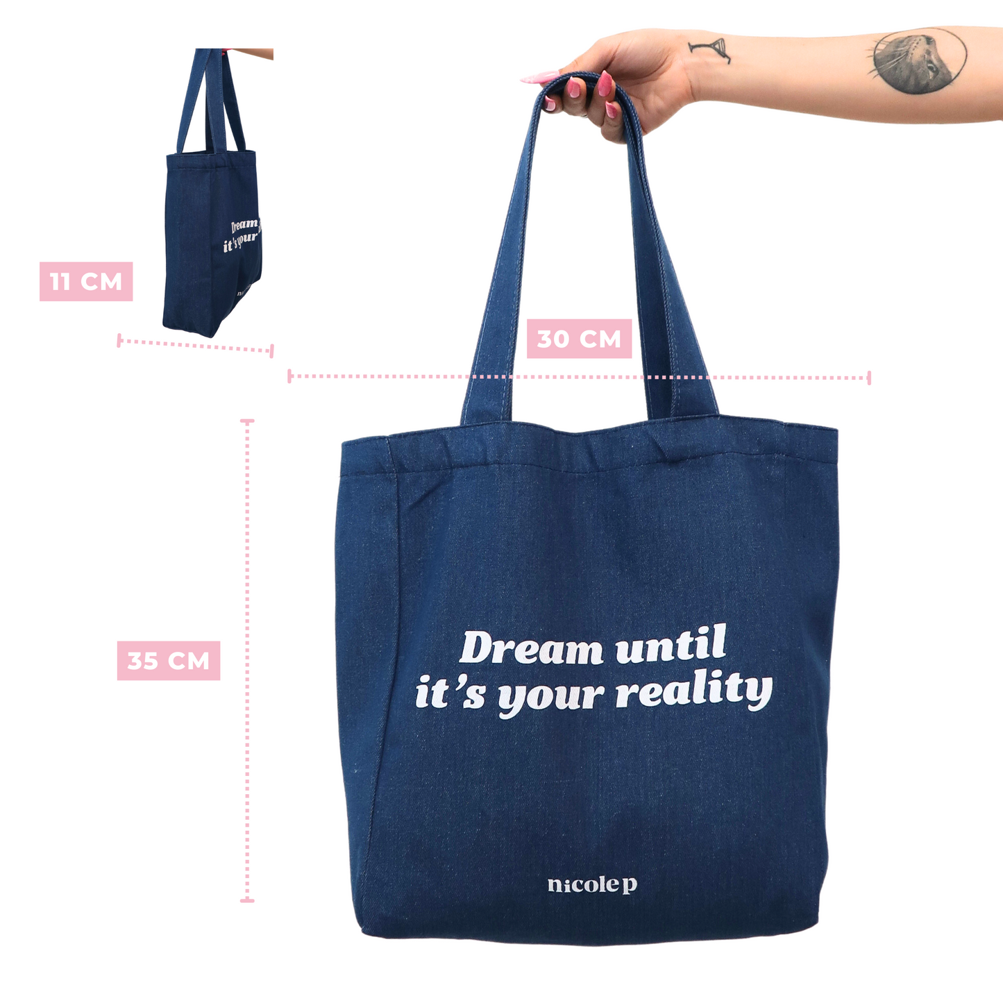 Tote Bag - Jeans Mood SMALL
