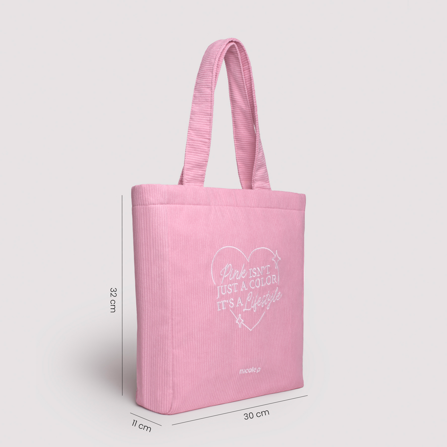 Corduroy Bag - Pink