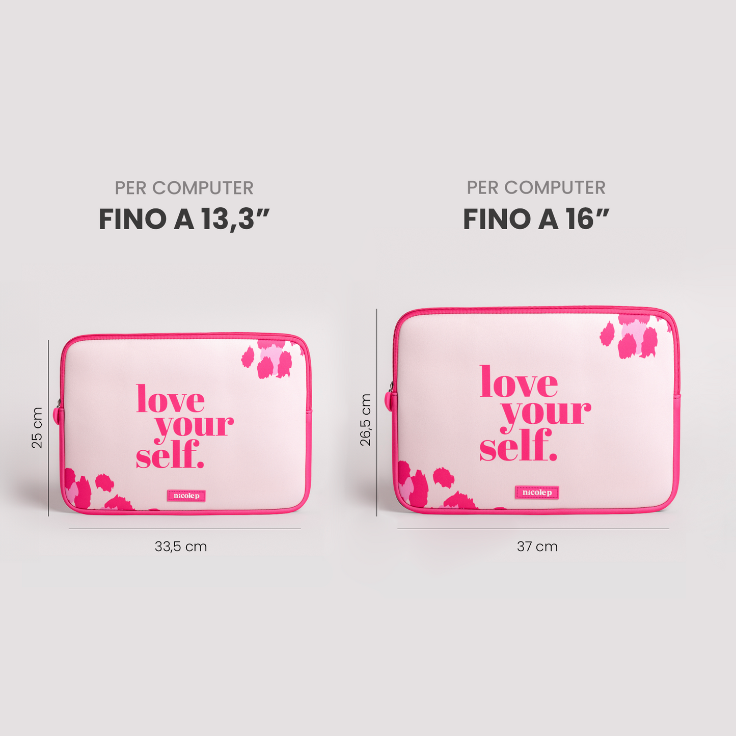 Custodia Laptop - Pink Leopard