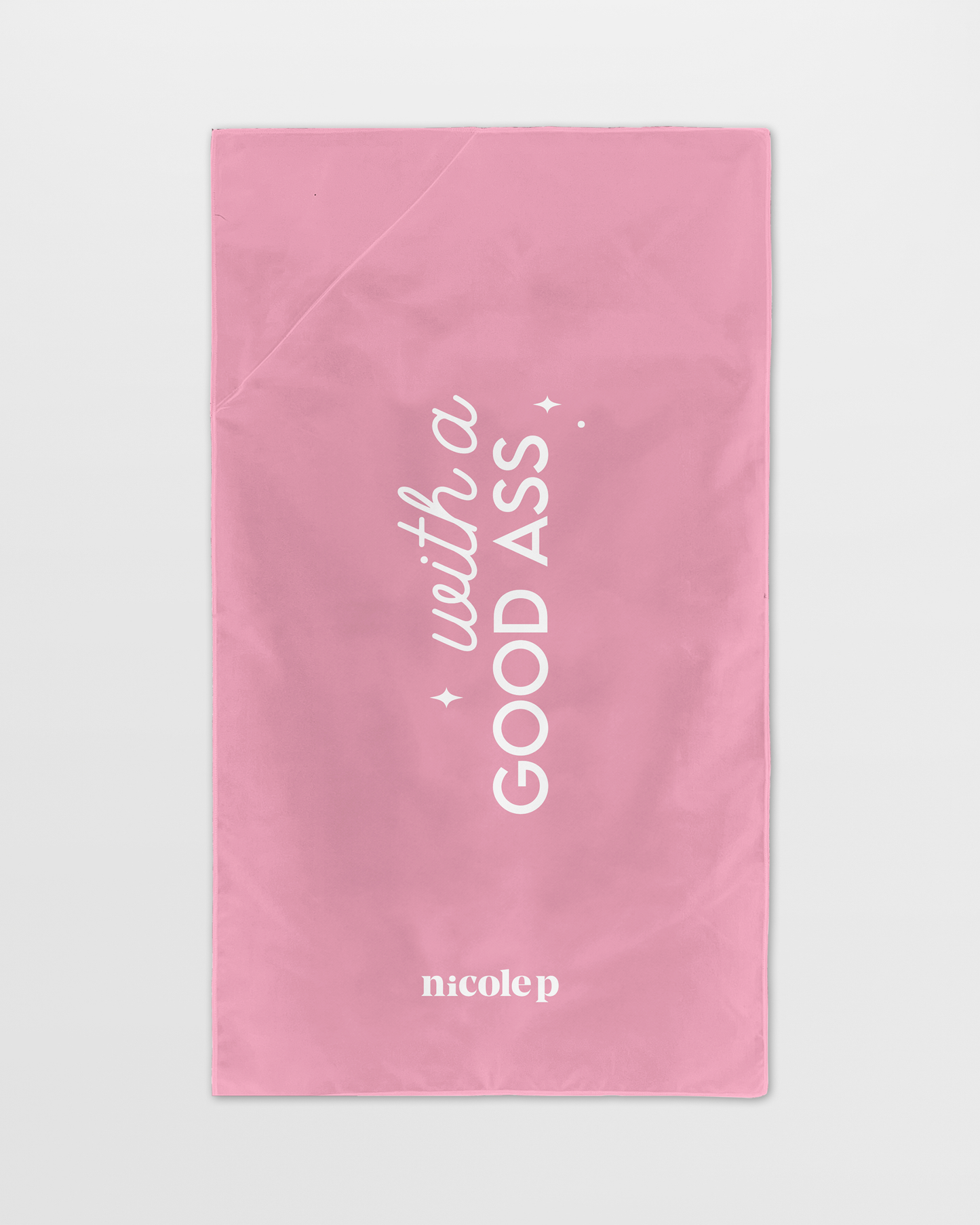 Gym Towel - Badass Pink