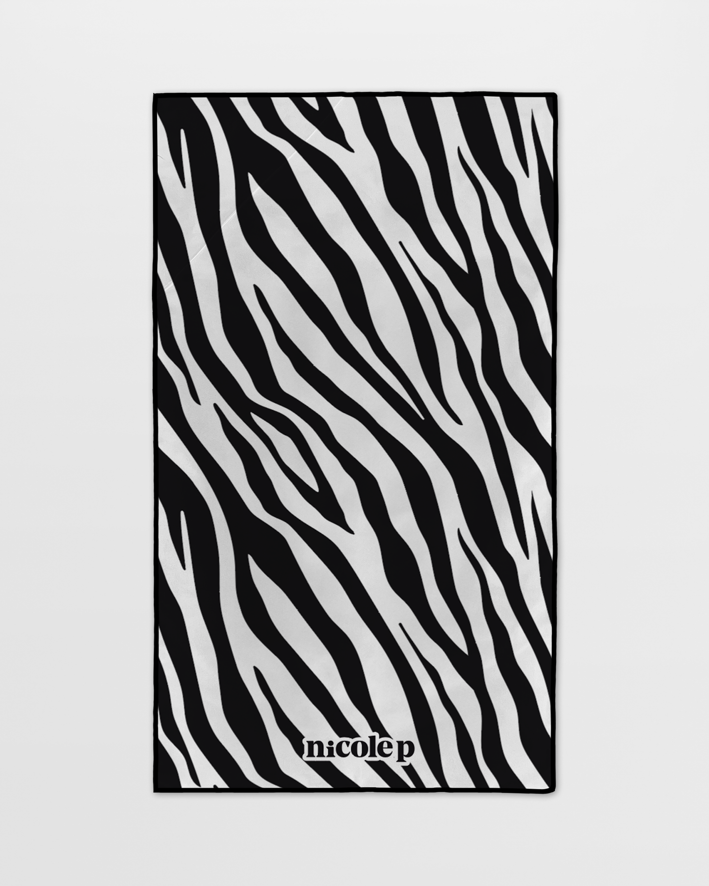 Gym Towel - Zebra