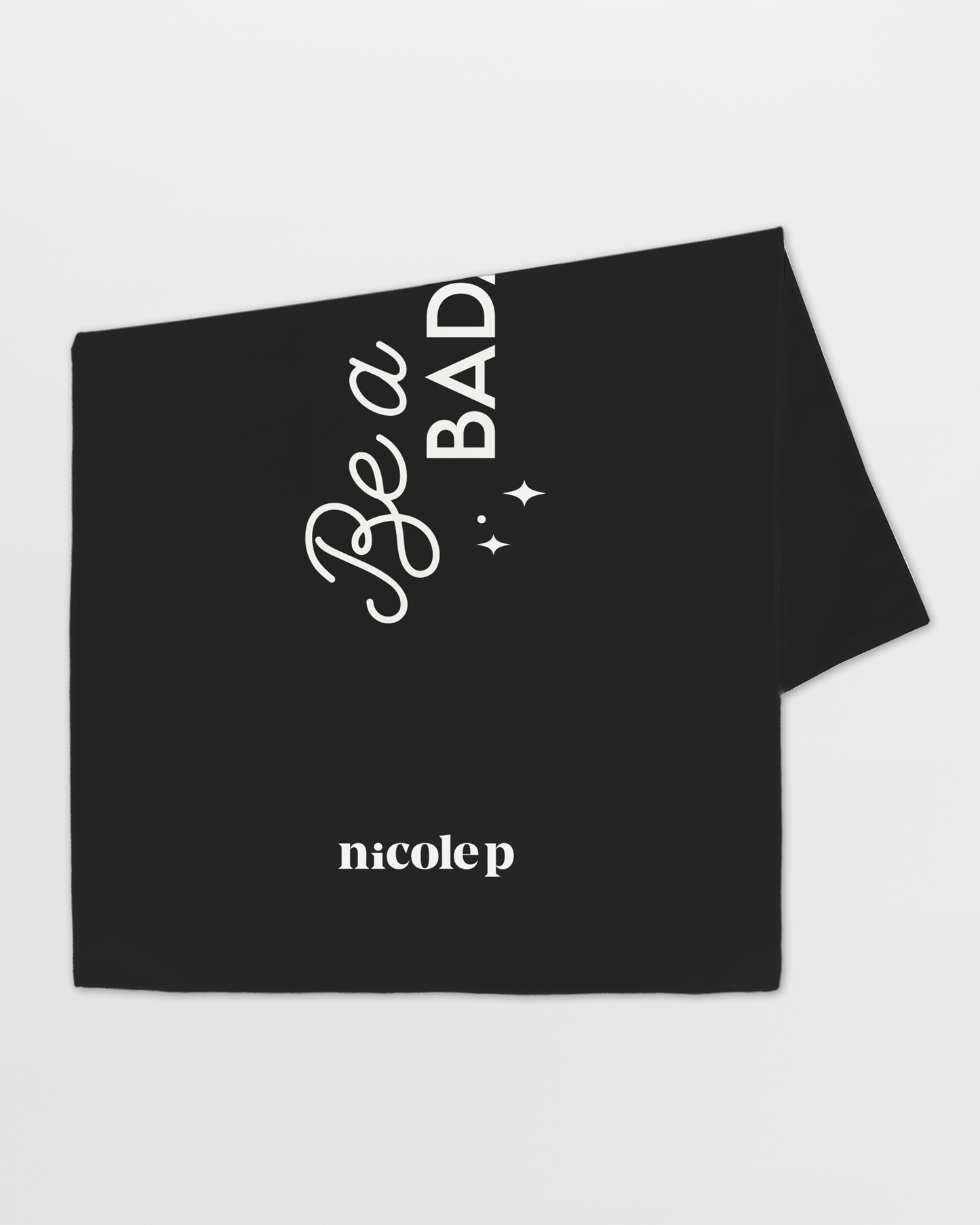 Gym Towel - Badass Black