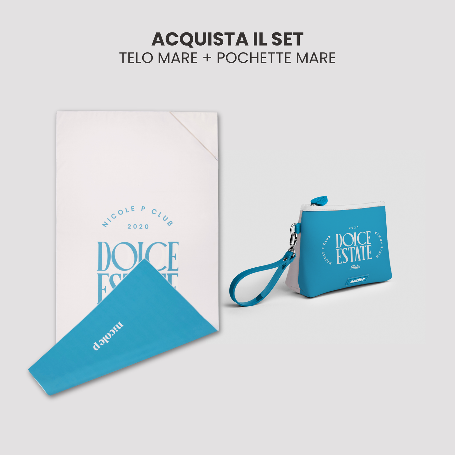 Beach Towel & Pochette Set - Dolce Estate