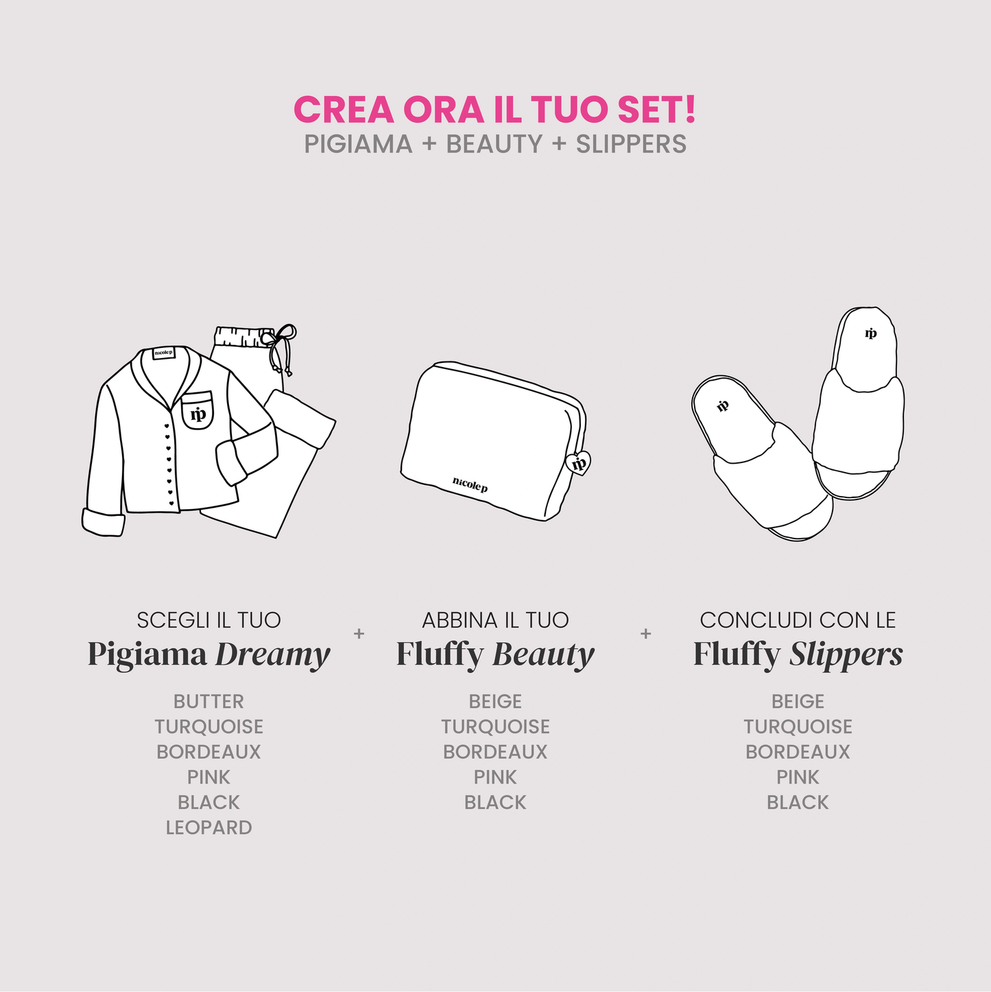 Fluffy Comfort Set