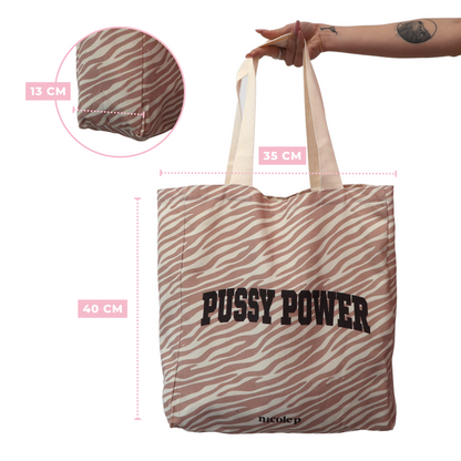 Zebra College - small tote bag