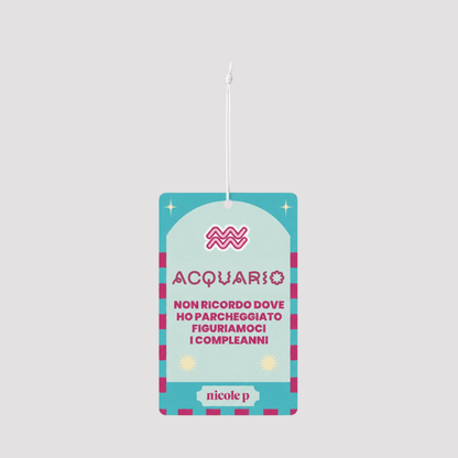 Profumatore Oroscopo - Acquario