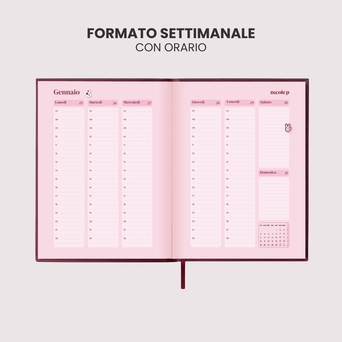 Agenda - Life Planner 2027