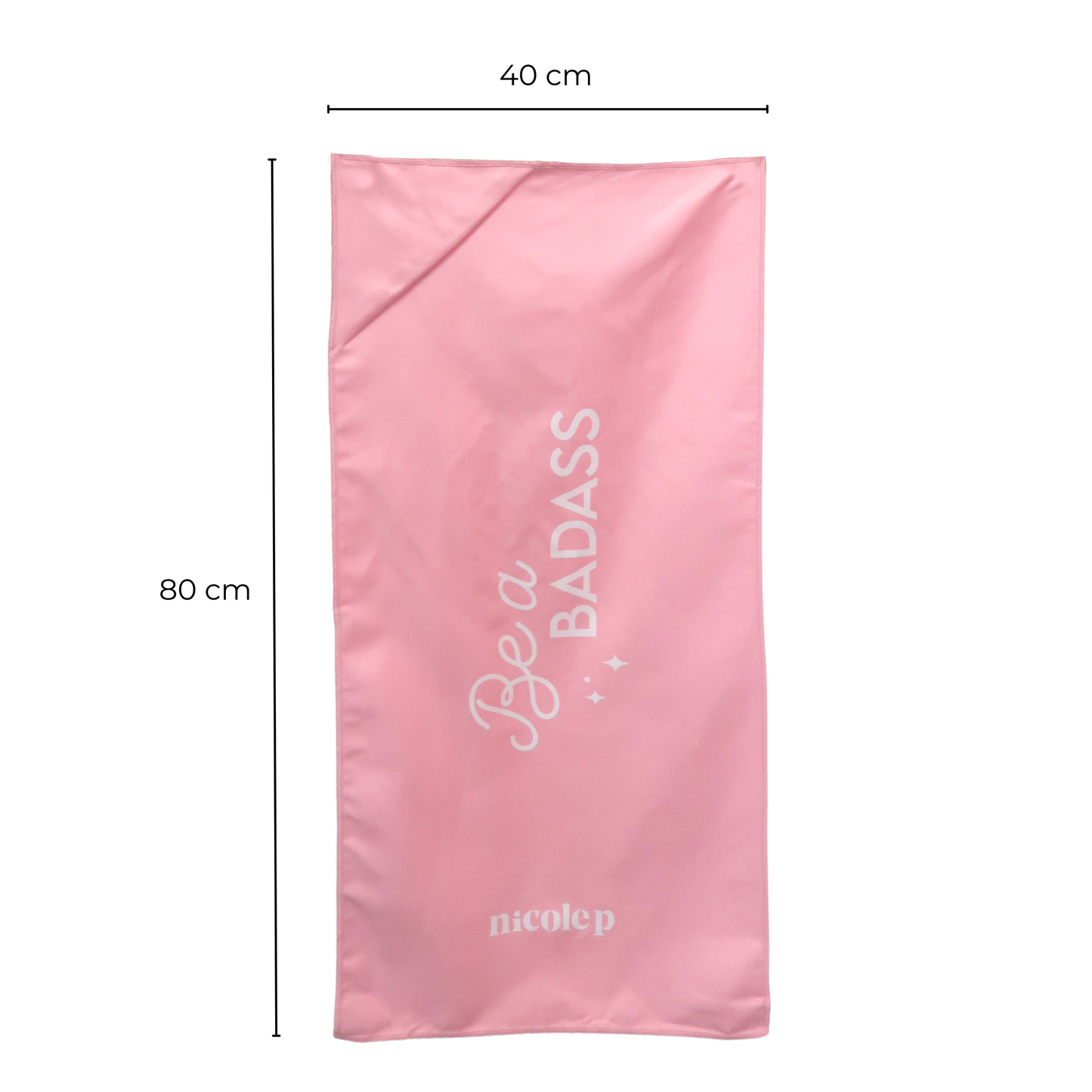 Badass Pink - gym towel