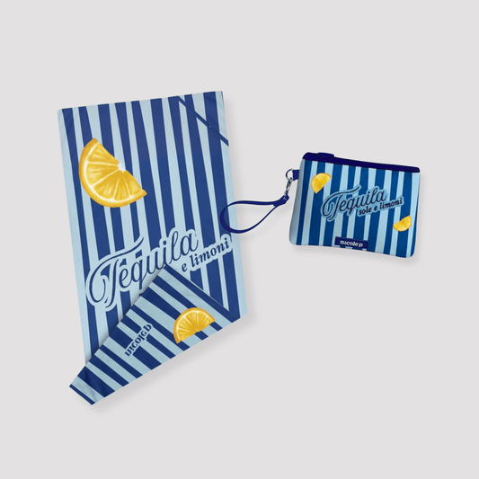 Telo Mare & Pochette Set - Tequila