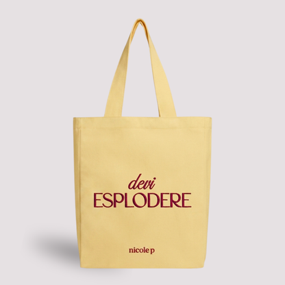 Tote Bag - Esplodi SMALL