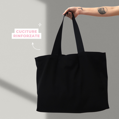Black College - big tote bag