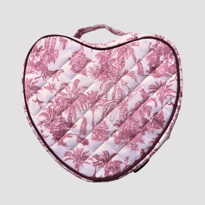 Heart Beauty Case - Toile