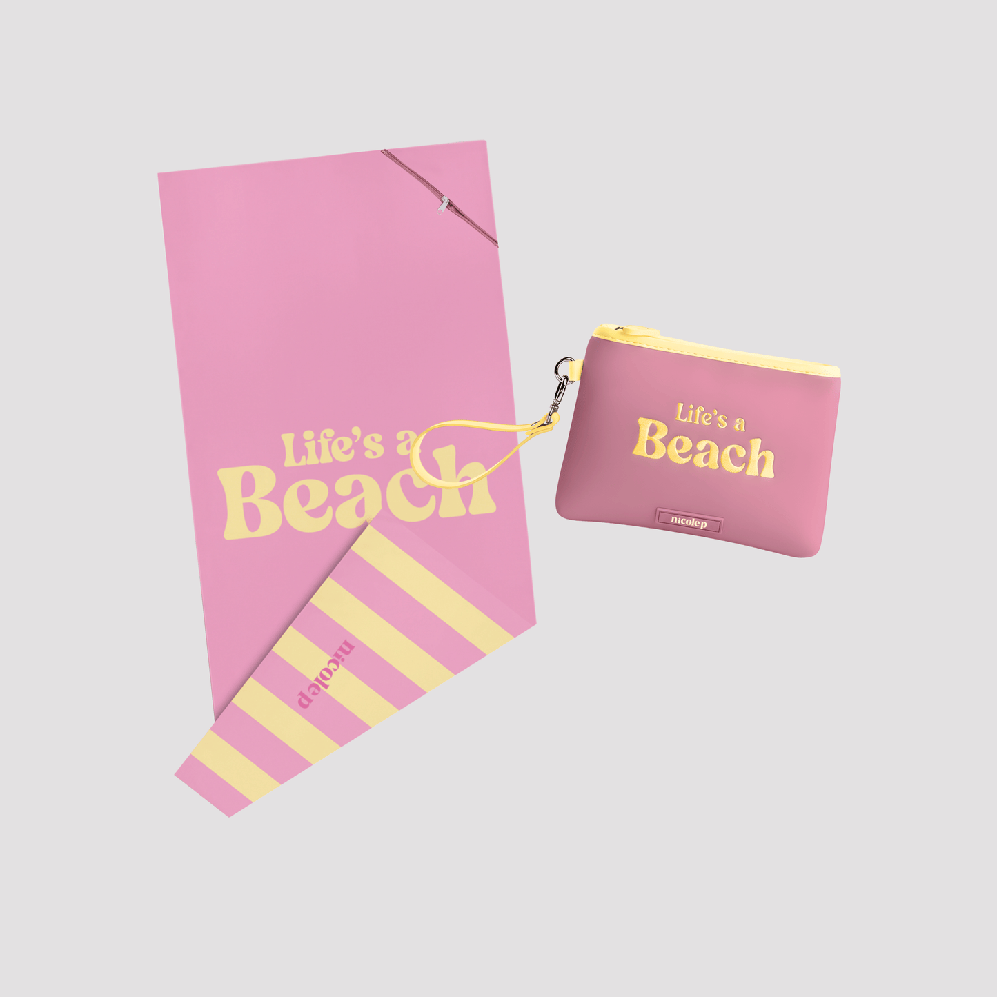 Telo Mare & Pochette Set - Beach