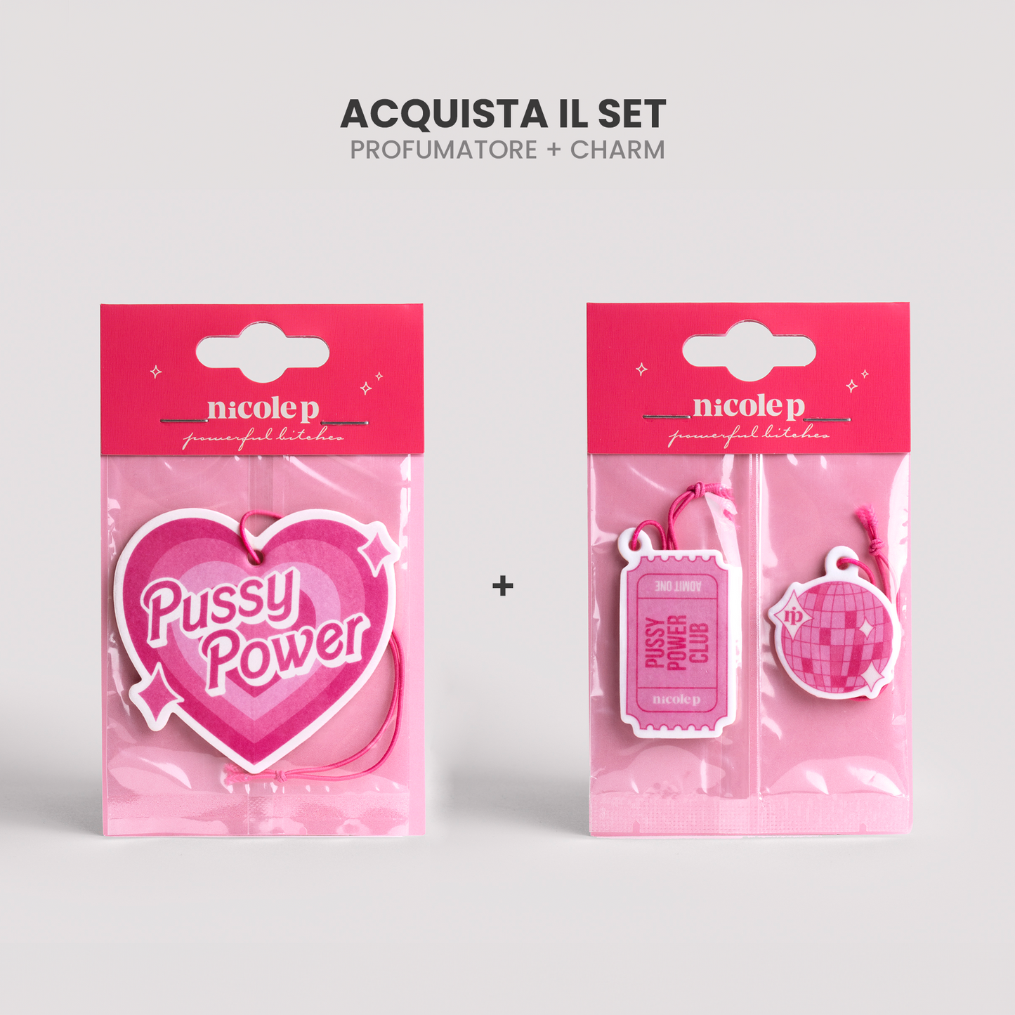 Pus*y Power -  Cherry Blossom Set