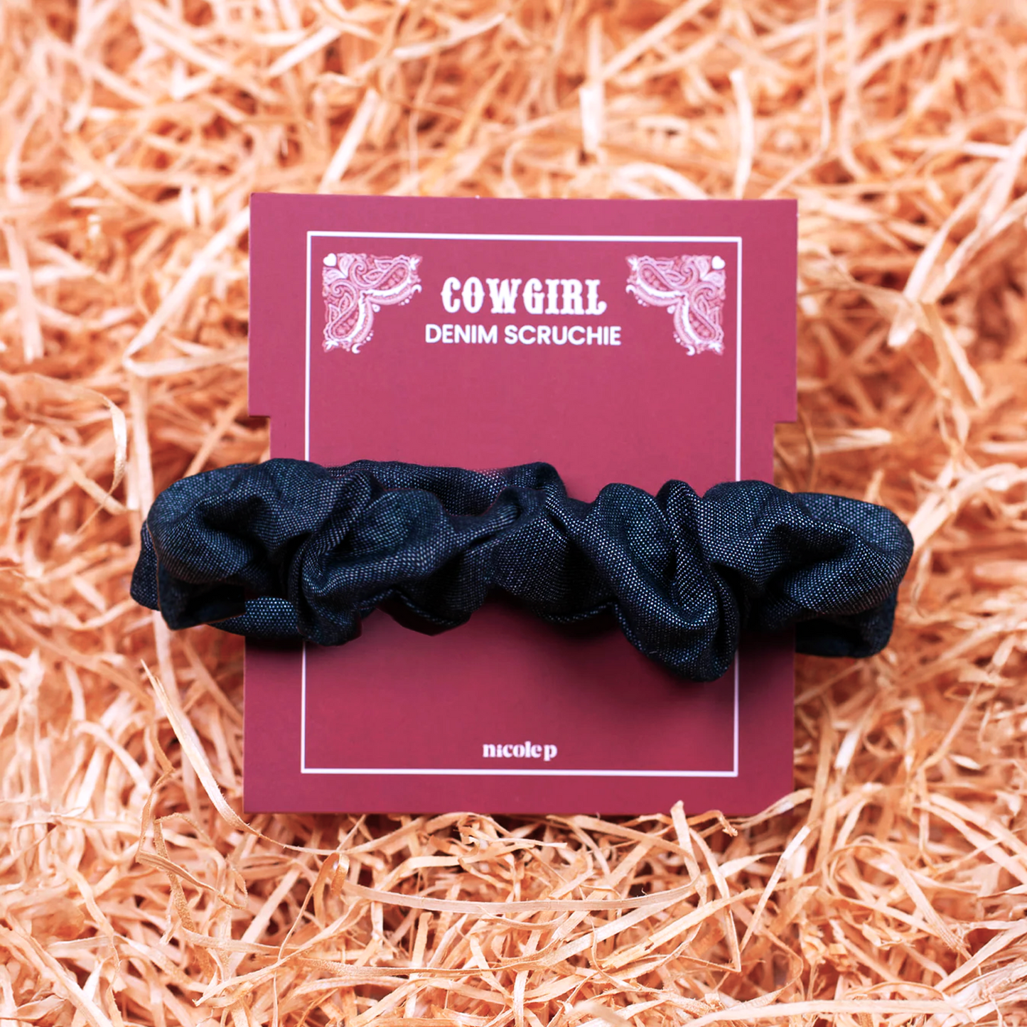 Country Scrunchie - Black