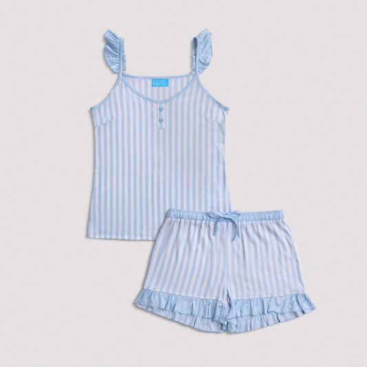 Dreamy Summer Light Blue - Canotta + Pantaloncino