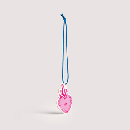 Lourdes - Rose Macaron Charm