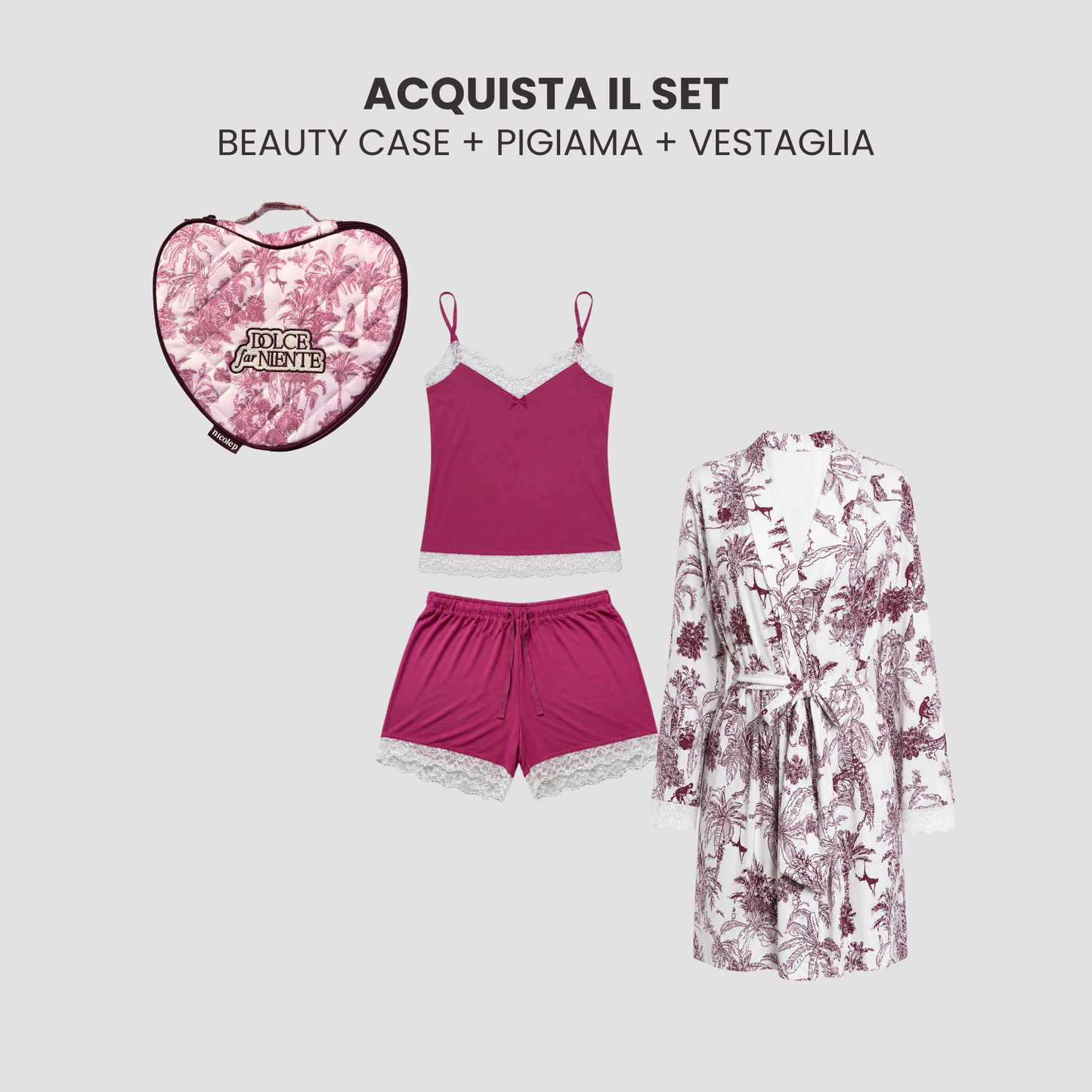 Heart Summer Set - Toile