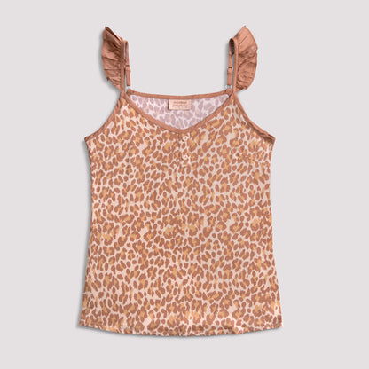 Dreamy Summer Leopard - Canotta + Pantaloncino