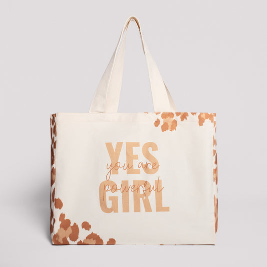 Yes Girl - big tote bag