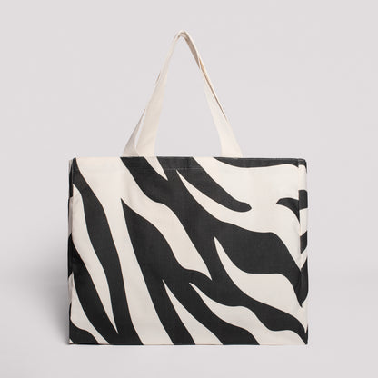 Work Hard Zebra - big tote bag